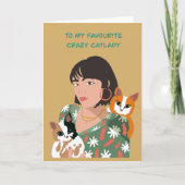 Naar mijn gekke katadam kaart (Voorkant)