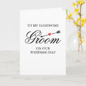 Naar mijn groep | Dag van het huwelijk Kaart (Gele Bloem)