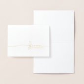 Naar mijn groep op onze huwelijksdag. folie kaarten (Display)