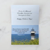 Naar mijn grootvader op Vaderdag Inspirerend Kaart (Binnen)