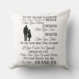 Naar mijn grote dochter van Grand PA Kussen