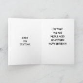 NAAR MIJN *HUSBAND* MIDDLE-AGINA'S DIE BIRTHDAY-KA KAART (Binnen)