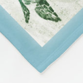 Naar mijn kleindochter, ik hou van je fleece deken (Hoek)