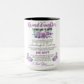 Naar mijn kleindochter Mok Beste cadeau voor oma (Midden)