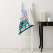 Naar mijn kleindochter strand en Zee mijn zon Sherpa Deken (In situ)