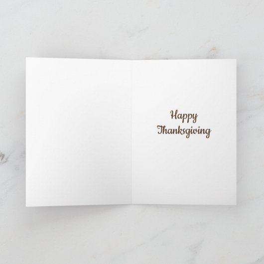 NAAR MIJN **LERER** OP DE KAART VAN DE THANKSGIVIN (Binnen)