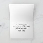 NAAR MIJN LIEFENDE *DAUGHTER*-HAPPY BIRTHDAY-KAART KAART (Binnen)