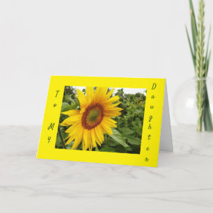 NAAR MIJN LIEFENDE *DAUGHTER*-HAPPY BIRTHDAY-KAART KAART