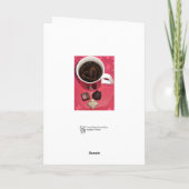 Naar mijn liefje feestdagen kaart (Achterkant)