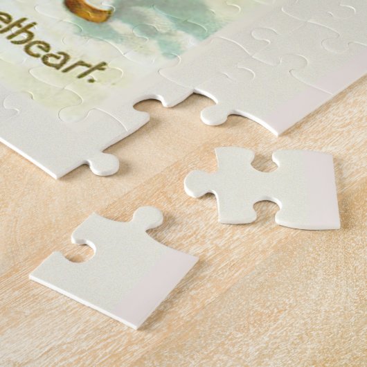 Naar mijn liefje legpuzzel (Zijkant)