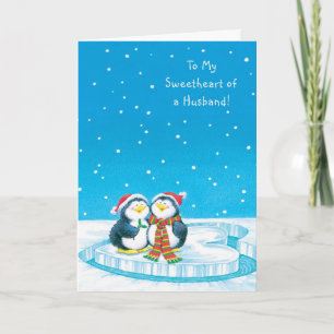 Naar mijn liefje van een man feestdagen kaart