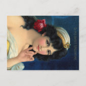 "Naar mijn lieve Valentijn"  romantische efemera Feestdagenkaart (Voorkant)