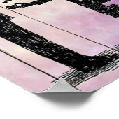 Naar mijn mama brief, beste cadeau voor mama poster (Hoek)