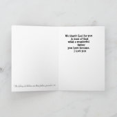 Naar mijn man op Vaderdag Kaart (Binnen)