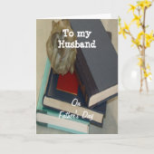 Naar mijn man op Vaderdag Kaart (Gele Bloem)