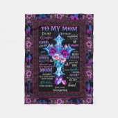 naar mijn moeder deken van Son, deken voor moeder (Voorkant)