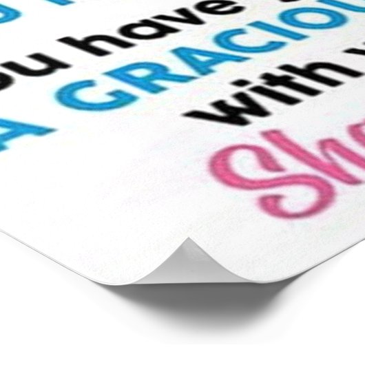 naar mijn moeder in de wet, naar mijn mam Canvas Poster (Hoek)