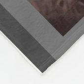 Naar mijn moeder, Zonnebloem, Vlinderbloem. Fleece Deken (Hoek)