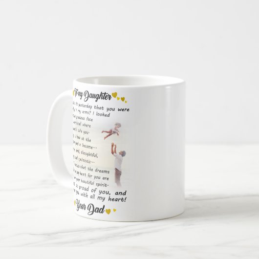 Naar mijn Mok van papa (Voorkant links)