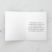 Naar mijn mooie kerstKaart Feestdagen Kaart (Binnen)