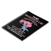 Naar mijn schoondochter notitieboek (Linkerzijde)