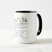 Naar mijn schoondochter van schoonmoeder-in-law-lu mok (Voorkant rechts)