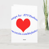 Naar mijn speciale iemand Wenskaart Feestdagen Kaart (Achterkant)