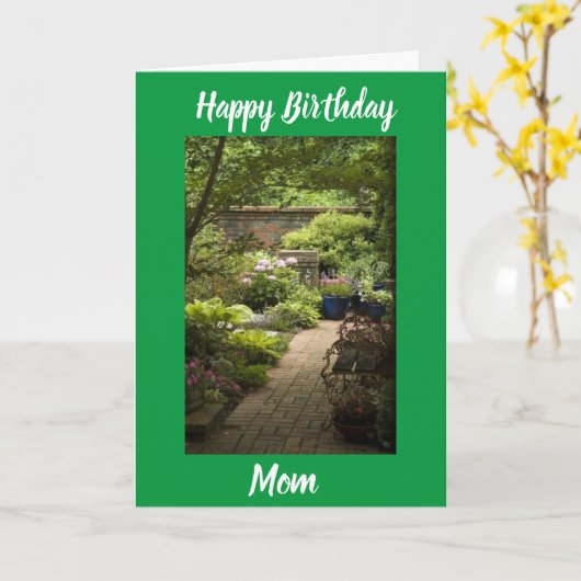 NAAR MIJN **SPECIALE MOEDER** OP UW BIEDDAAGKAART KAART (Gele Bloem)