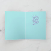 Naar mijn Stap Ma Pastel Tie Dye Card Kaart (Binnen)