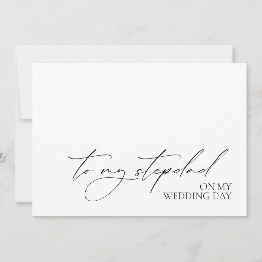 "Naar mijn stiefvader op mijn trouwdag" bericht Ka (Voorkant)