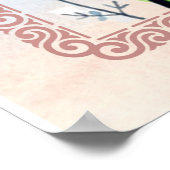 Naar mijn tante van Niece Flower Lover Gift Poster (Hoek)