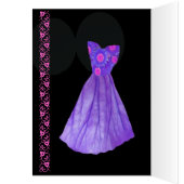 Naar mijn toekomstige man - Paarse dress (Binnen (Links))