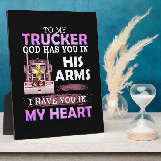 Naar mijn trucker fotoplaat (Zijkant)