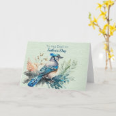 Naar mijn vader op Vaderdag Kaart (Gele Bloem)