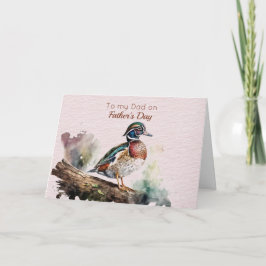 Naar mijn vader op Vaderdag Kaart