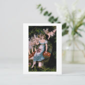 Naar mijn Valentijn 1914 Vintage Feestdagenkaart (Staand voorkant)