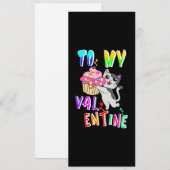 Naar mijn Valentijn Aankondiging (Voorkant / Achterkant)