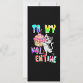 Naar mijn Valentijn Aankondiging (Voorkant)