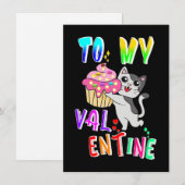 Naar mijn Valentijn Aankondiging (Voorkant / Achterkant)