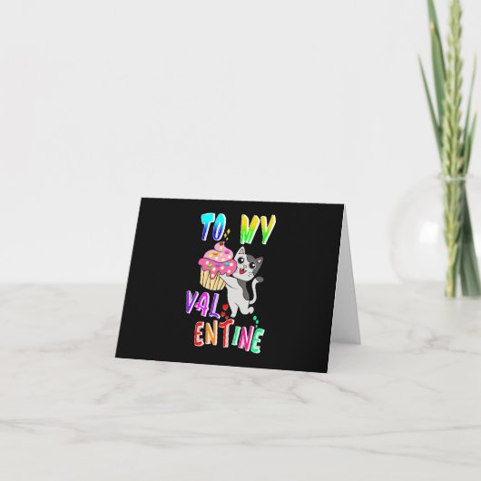 Naar mijn Valentijn Aankondiging (Voorkant)