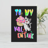 Naar mijn Valentijn Aankondiging (Staand voorkant)