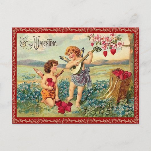 Naar mijn Valentijn Briefkaart (Voorkant)