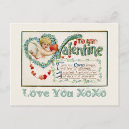 Naar mijn Valentijn Cupid Briefkaart