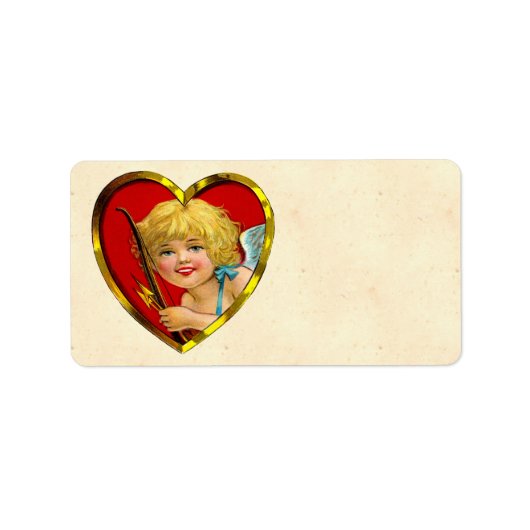 Naar mijn Valentijn Etiket (Voorkant)