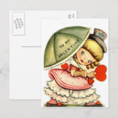 Naar mijn Valentijn Feestdagenkaart (Voorkant / Achterkant)