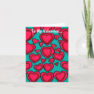 Naar mijn Valentijn... feestdagenkaart Feestdagen Kaart