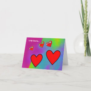 Naar mijn Valentijn... feestdagenkaart Feestdagen Kaart