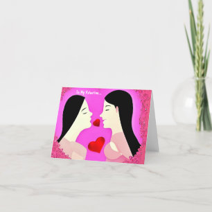 Naar mijn Valentijn... feestdagenkaart Feestdagen Kaart