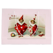 NAAR MIJN VALENTIJN Gift Bag Groot Cadeauzakje (Achterkant)