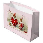 NAAR MIJN VALENTIJN Gift Bag Groot Cadeauzakje (Achterkant Gekanteld)